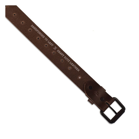 Trip Machine Belt Single pin tobacco brown