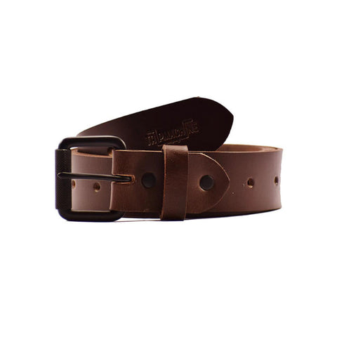 Trip Machine Belt Single pin tobacco brown