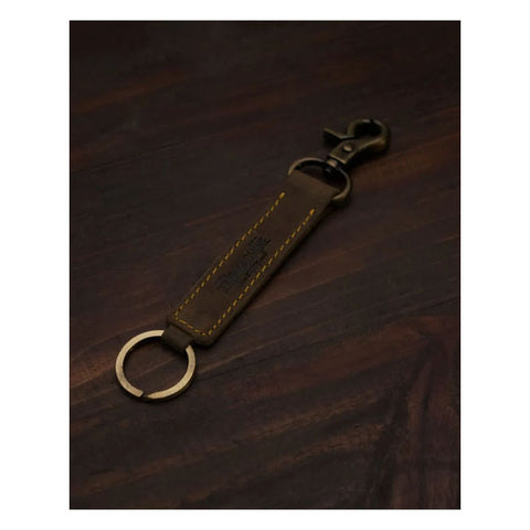 Trip Machine Classic keyring tobacco