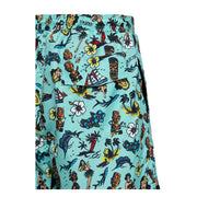 King Kerosin Hawaii swimshort mint