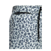 King Kerosin Sea Pattern swimshort off white