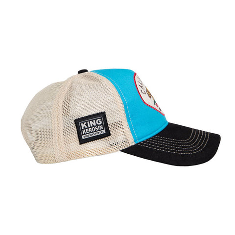 King Kerosin California cap black/blue