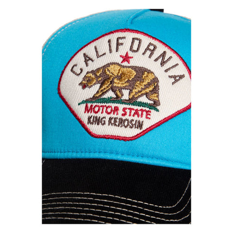 King Kerosin California cap black/blue