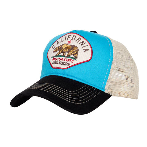 King Kerosin California cap black/blue