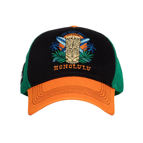 King Kerosin Honolulu cap black/orange