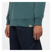 Dickies Aitkin Sweatshirt green/surf Blue