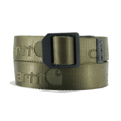 Carhartt Nylon Webbing Ladder Lock Belt Army Green