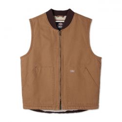 Dickies Duck Canvas vest stone washed brown duck