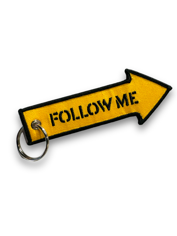 Follow me keychain