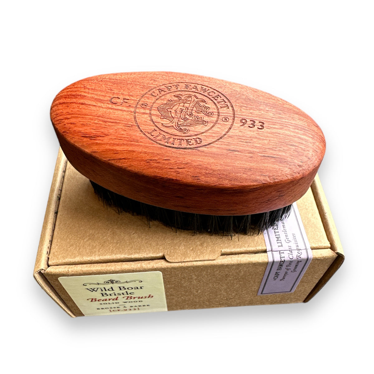 Captain Fawcett's Wild Boar Bristle Beard Brush
