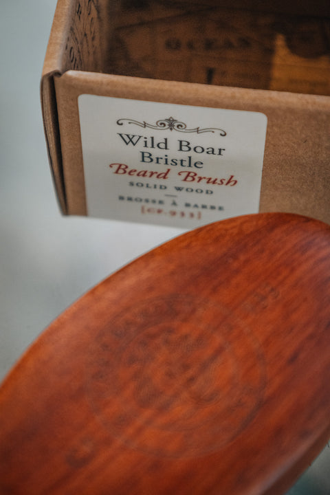 Captain Fawcett's Wild Boar Bristle Beard Brush