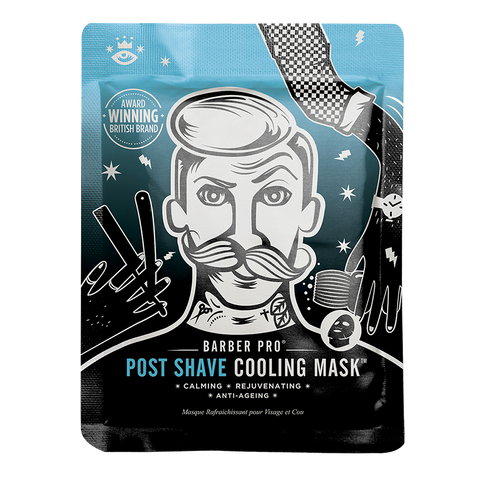 POST SHAVE COOLING MASK WITH ANTI-AGEING COLLAGEN