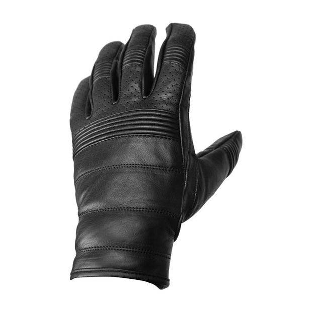 ROEG Hank leather gloves black