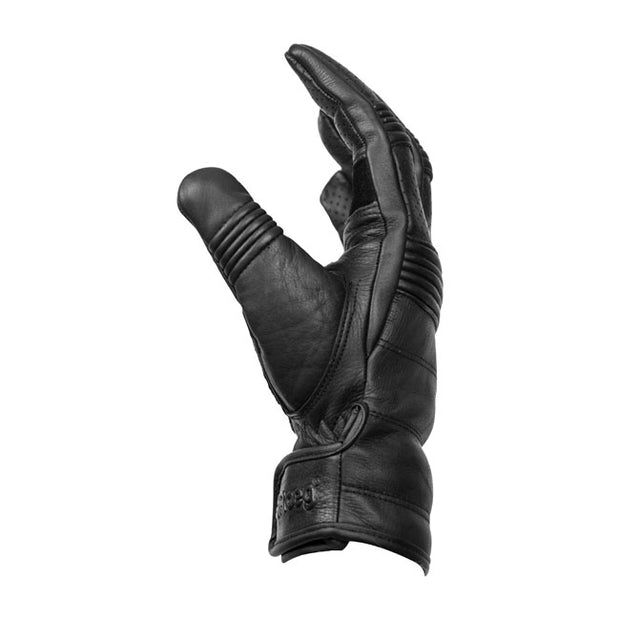 ROEG Hank leather gloves black