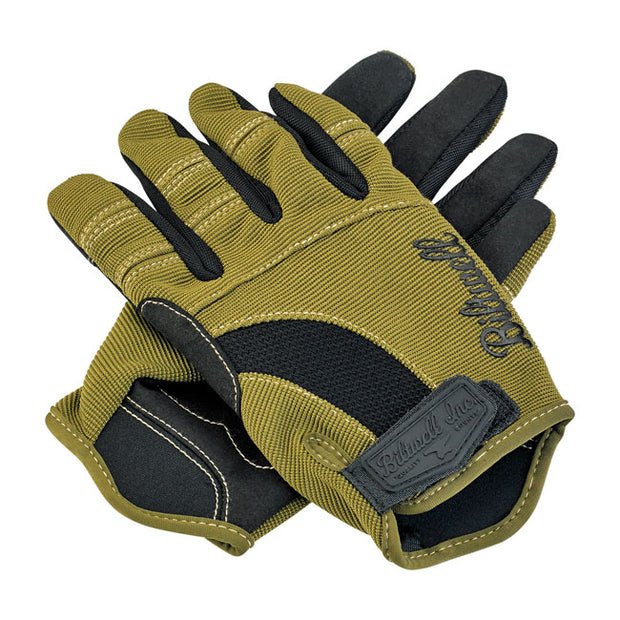 Biltwell Moto gloves olive/black/tan