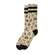 American Socks Signature Maneki Neko, double black striped