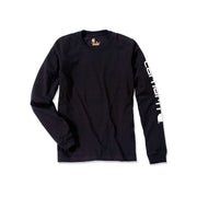 Carhartt sleeve logo T-shirt L/S black