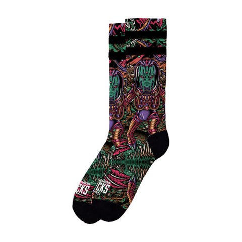 American Socks I Come In Peace signature socks