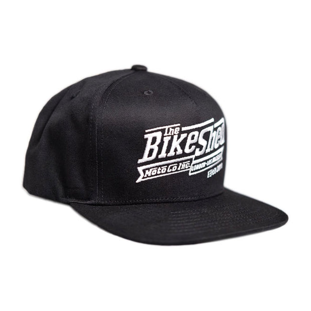 Bike Shed Steps snapback cap black