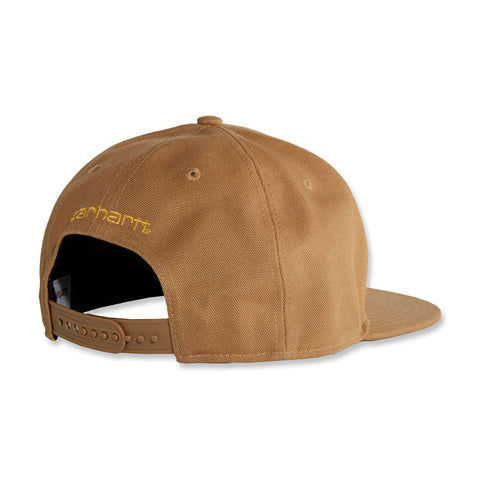 Carhartt Firm duck flat brim cap carhartt®brown