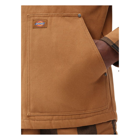 Dickies DC vest brown duck