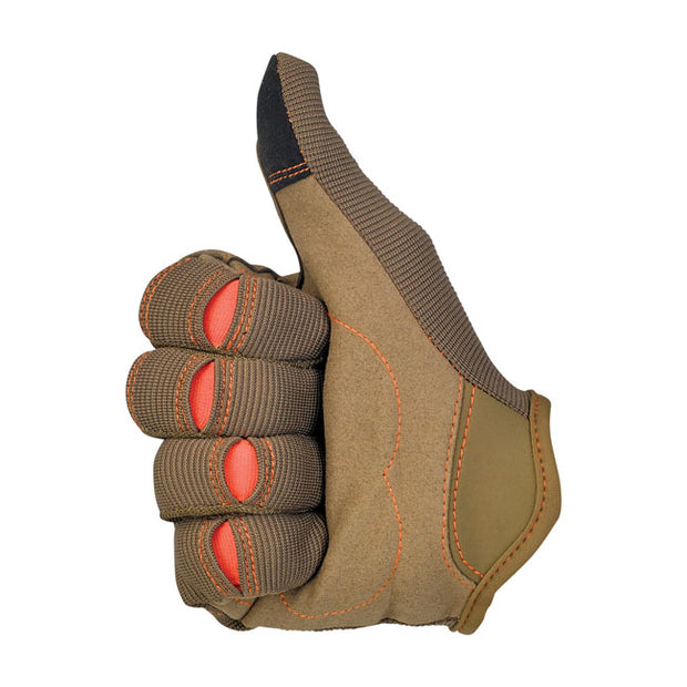 Biltwell Moto gloves brown/orange