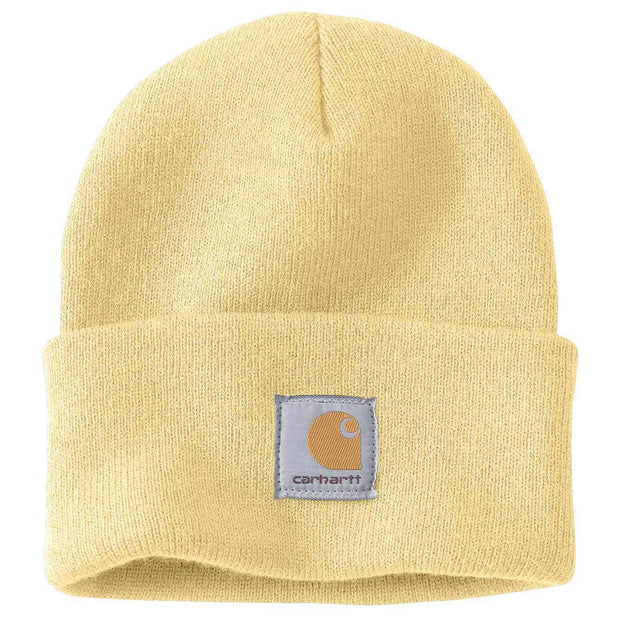 KNIT CUFFED BEANIE A18 Pale Sun