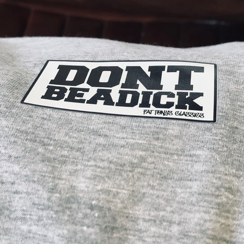 DON'T BE A DICK STAMP T-Shirts / Retro Red