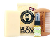 Dr K Beard Box - Wood