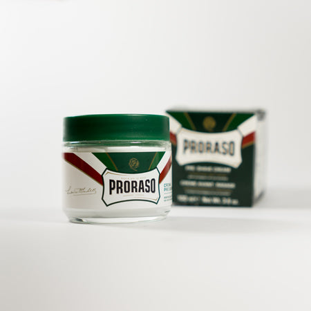 Proraso Pre-Shave Cream (Green) Eucalyptus Oil & Menthol