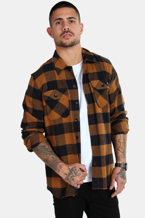 Dickies New Sacramento shirt brown duck