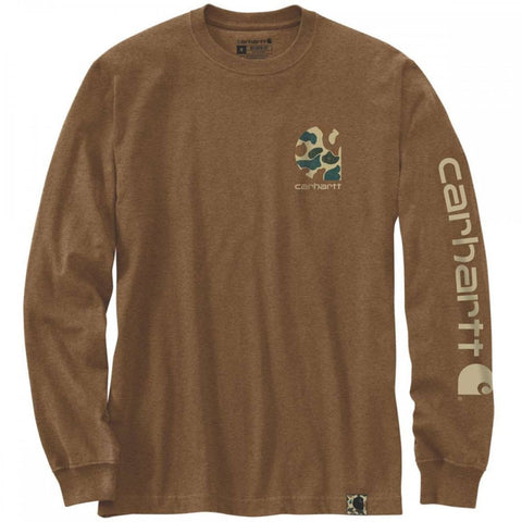 Carhartt  Camo Logo Graphic Long Sleeve