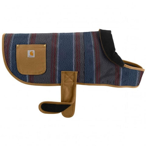 Carhartt Dog Plaid Chore Coat, Grey / navy
