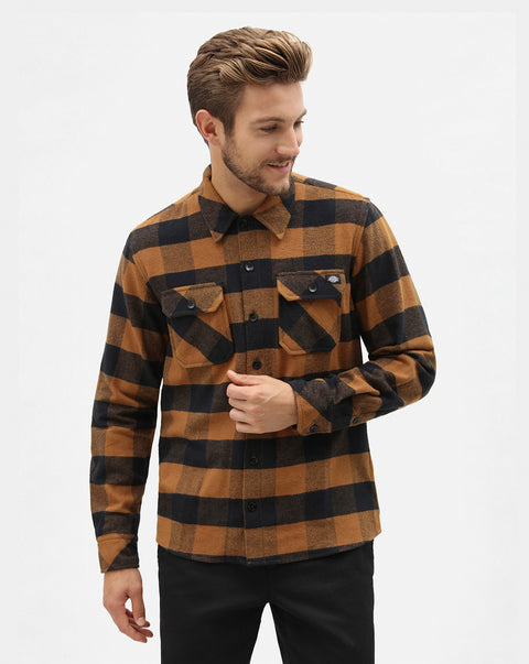 Dickies New Sacramento shirt brown duck