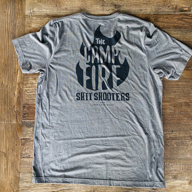 Short sleeve S**t Shooters White Logo