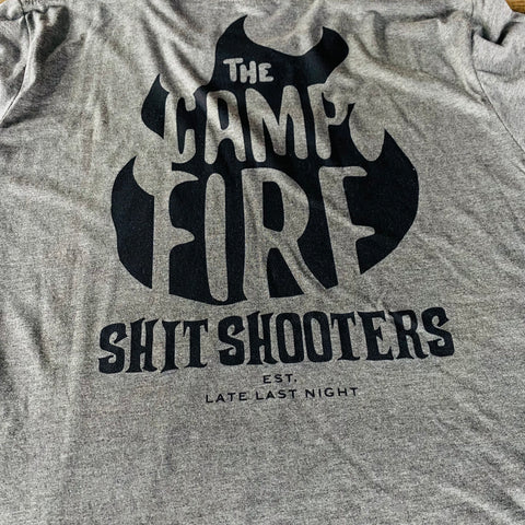 Short sleeve S**t Shooters White Logo