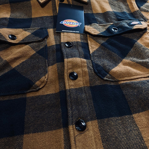 Dickies New Sacramento shirt brown duck