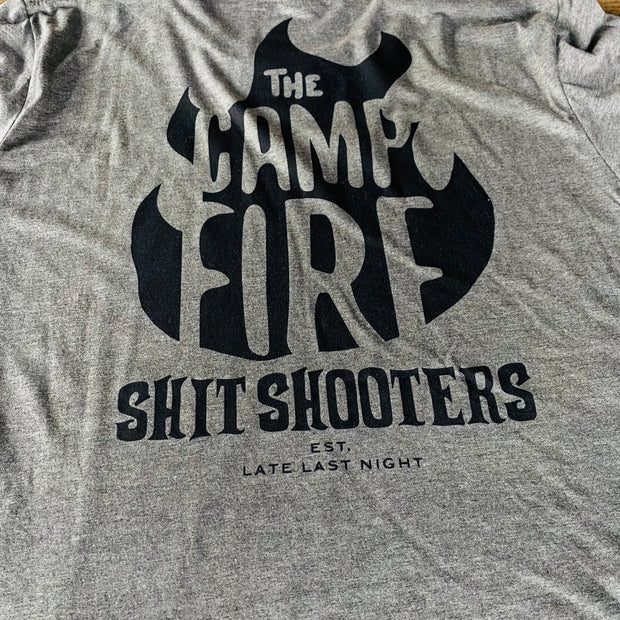 Short sleeve t-shirt S**t Shooters Black Logo