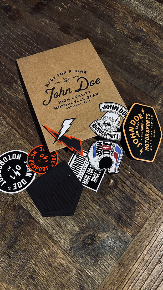 John Doe Sticker Set