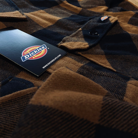 Dickies New Sacramento shirt brown duck