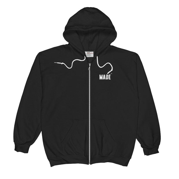 The MADE™ Paying Homage Zip up Hoodie