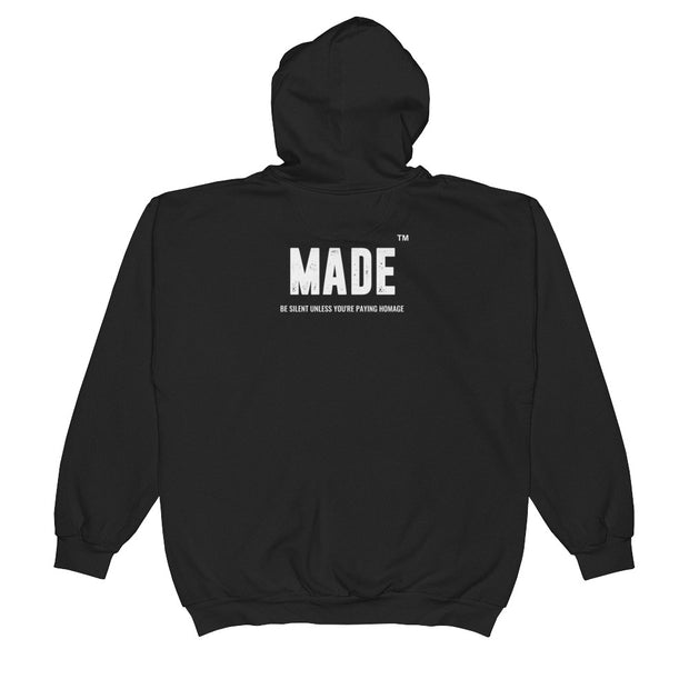 The MADE™ Paying Homage Zip up Hoodie