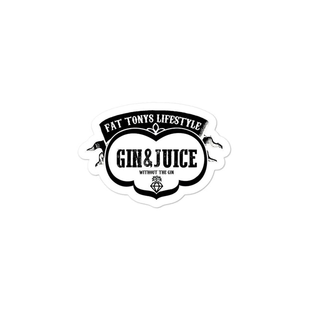 Gin & Juice Stickers