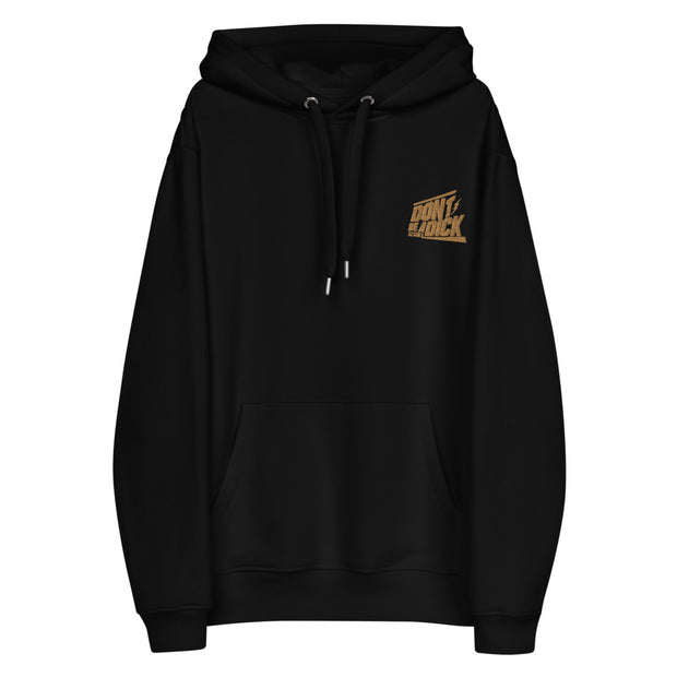 Embroided Gold Stitch D.B.D eco hoodie