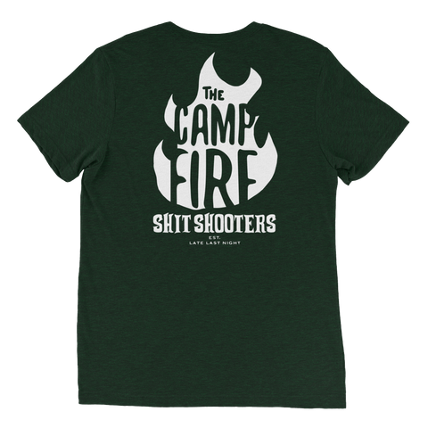 Short sleeve S**t Shooters White Logo